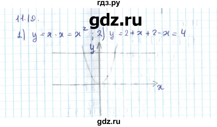 ГДЗ по алгебре 10 класс Мерзляк  Углубленный уровень параграф 11 - 11.19, Решебник №2